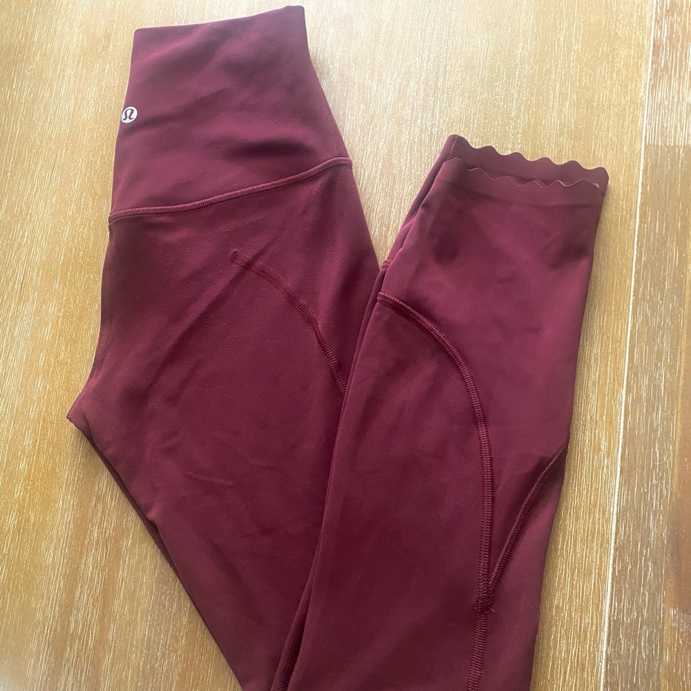 Lululemon align scalloped leggings 25”